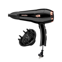 Фен з функцією іонізації BaByliss Cordkeeper 2000 Вт D373E чорний