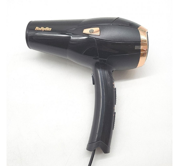 Фен з функцією іонізації BaByliss Cordkeeper 2000 Вт D373E чорний