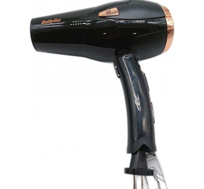 Фен з функцією іонізації BaByliss Cordkeeper 2000 Вт D373E чорний