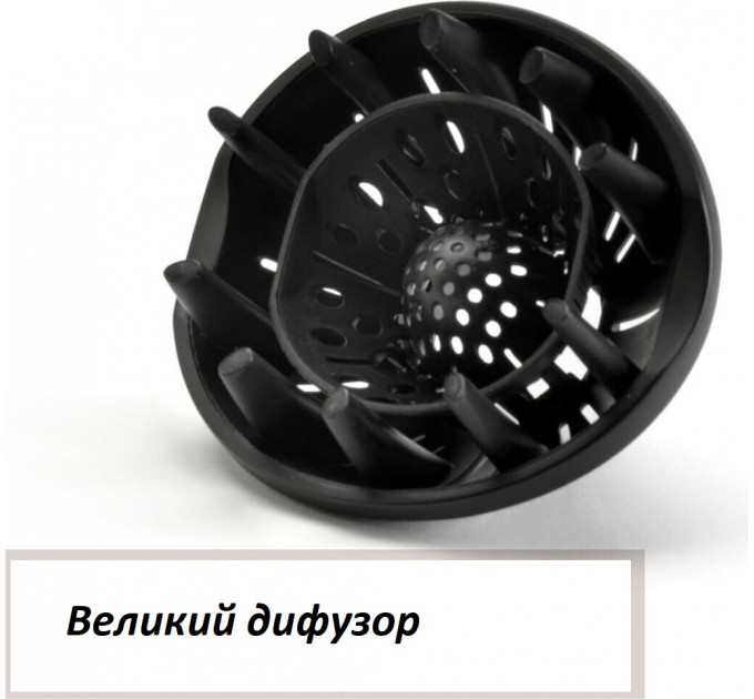 Фен з функцією іонізації BaByliss Cordkeeper 2000 Вт D373E чорний