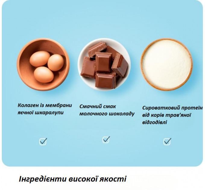 Сироватковий протеїн з пептидами колагену Ancient Nutrition Grass Fed Whey Milk Chocolate 592 г