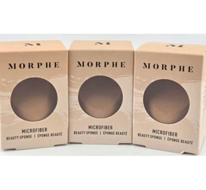Спонж для макіяжу Morphe Microfiber Beauty Sponge коричневий