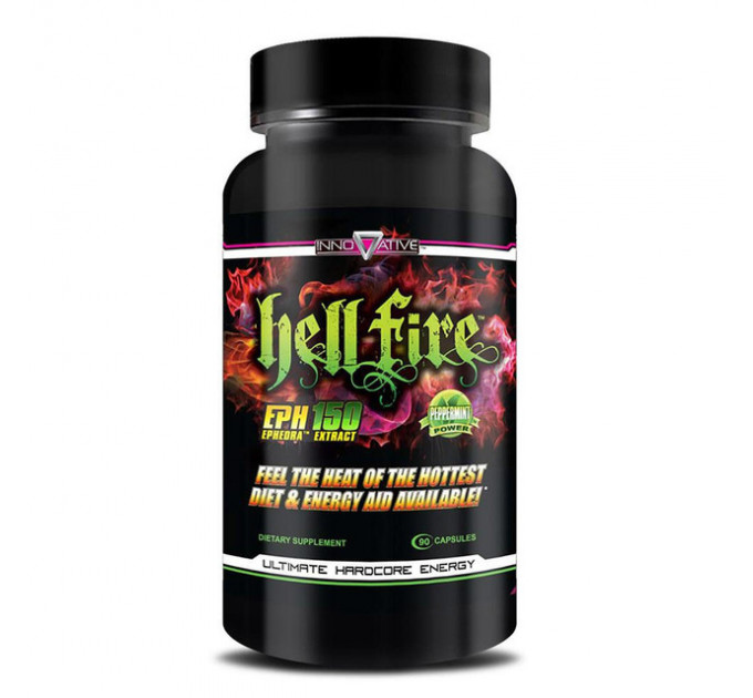 Жироспалювач Innovative Labs Hellfire 150 EPH (90 капсул на 90 днів)