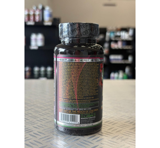 Жироспалювач Innovative Labs Hellfire 150 EPH (90 капсул на 90 днів)