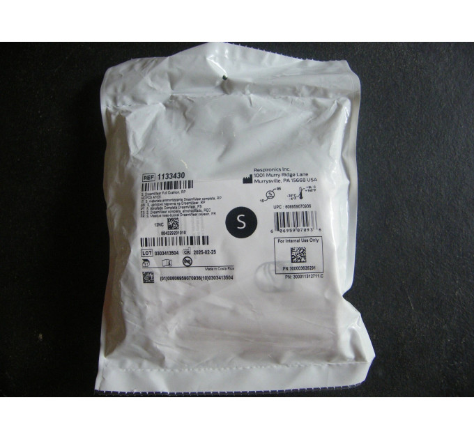 Змінна силіконова подушка Philips DreamWear Small Full Face Cushion для СІПАП-апарата розмір S