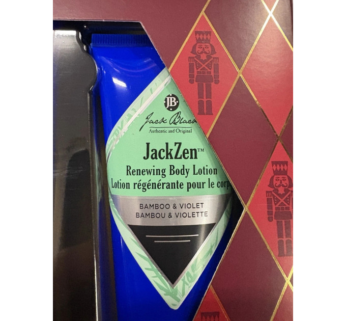 Подарунковий набір чоловічої косметики для тіла Jack Black JackZen 3-Pc (гель, лосьйон, дезодорант)