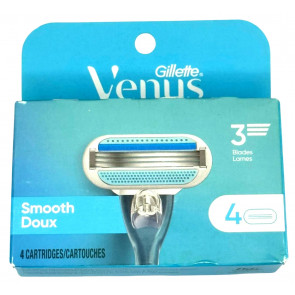Змінні леза для жіночої бритви Gillette Venus Smooth 4 шт.