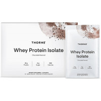 Ізолят сироваткового протеїну Thorne Whey зі смаком шоколаду 14 пакетиків по 30 г Ізолят сироваткового протеїну Thorne Whey зі смаком шоколаду 14 пакетиків по 30 г