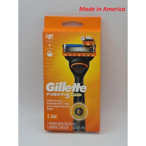 Станок для гоління Gillette Fusion5 Power з вібрацією та 1 касетою