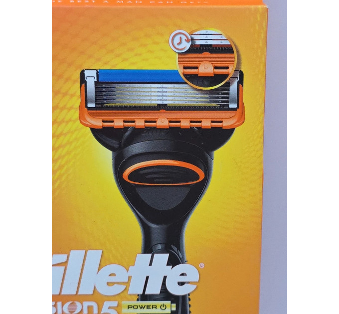 Станок для гоління Gillette Fusion5 Power з вібрацією та 1 касетою
