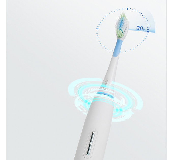 Ультразвукова електрична зубна щітка Glister Multi-Action з УФ-стерилізатором і 4 насадками
