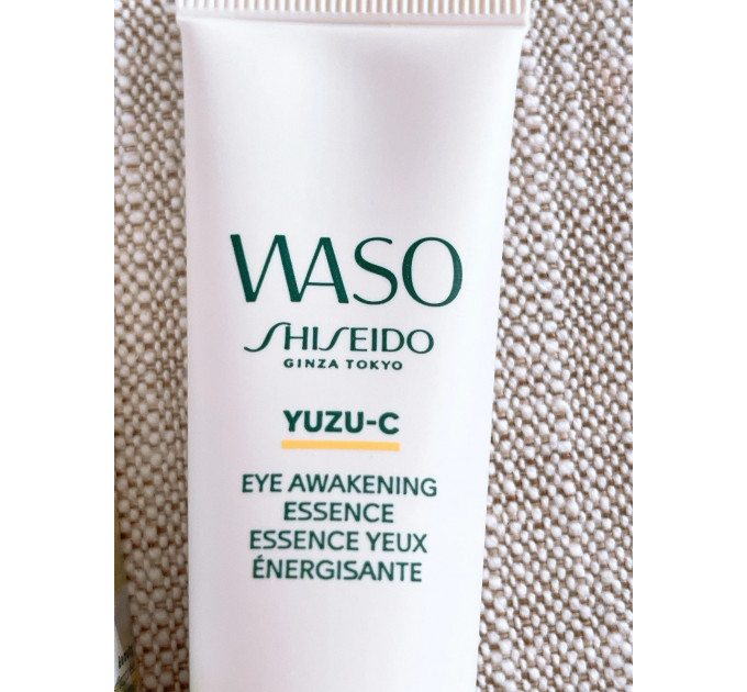 Пробуджуюча есенція для шкіри навколо очей Shiseido Waso Yuzu-C Eye Awakening Essence 20 мл без коробки
