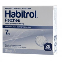 Нікотиновий трансдермальний пластир Habitrol 7 мг 28 шт Рівень 3