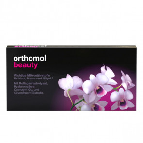 Витаминно-минеральный комплекс для кожи волос и ногтей Orthomol Beauty 7 шт х 20 мл курс на 7 дней