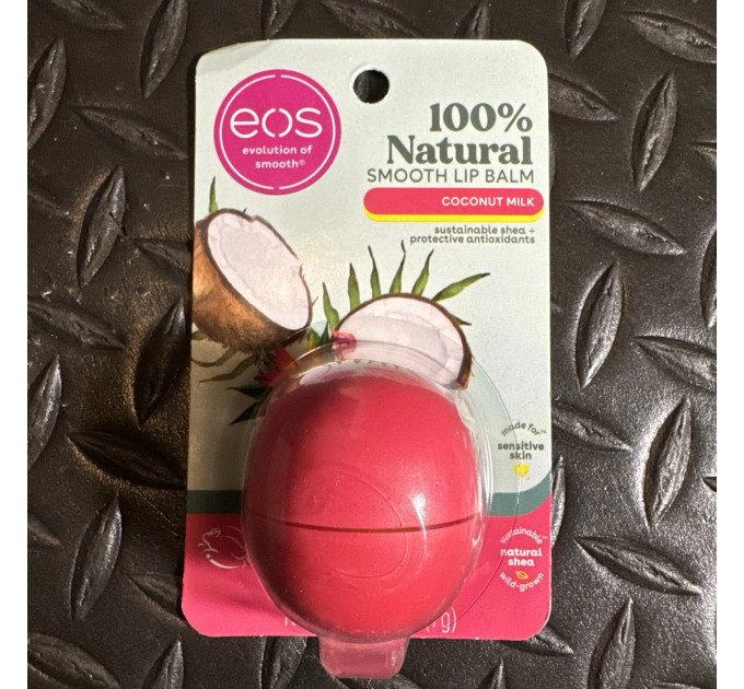 Поживний бальзам для губ EOS Natural Lip Balm кокосовий 7 г