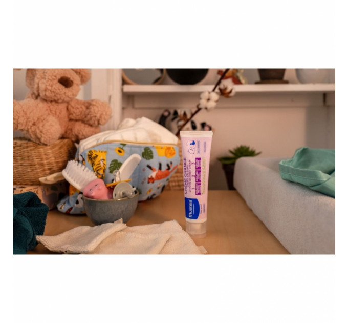 Дитячий захисний крем від попрілостей Mustela Vitamin Barrier Cream 50 мл