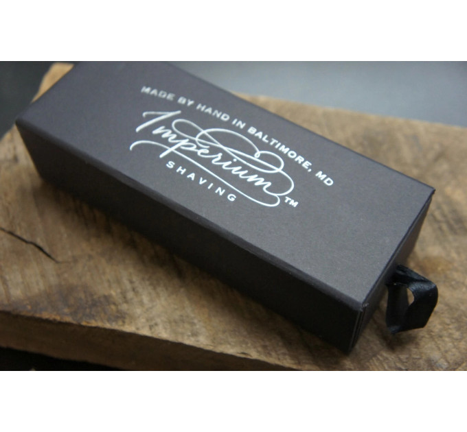 Бритва с ручкой из натурального дерева Imperium Shaving Ebony совместимость с Mach 3 и Venus