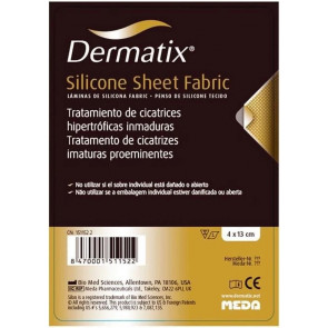 Силіконовий пластир від шрамів і рубців Dermatix Silicone Sheet Fabric 4 х 13 см