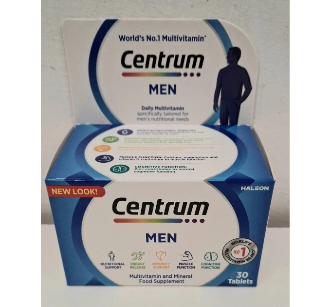 Мультивитаминный комплекс Centrum Men для мужчин 30 таблеток