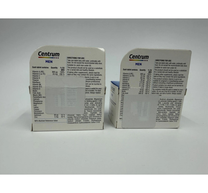 Мультивитаминный комплекс Centrum Men для мужчин 30 таблеток