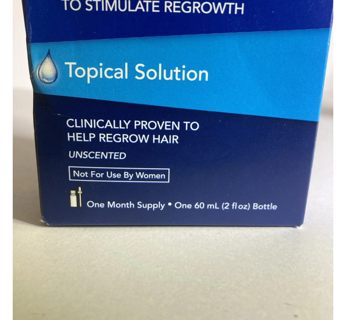 Розчин міноксидилу для росту волосся та бороди Rogaine Minoxidil 5% і шампунь-кондиціонер 248 мл