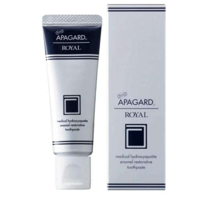 Лікувальна зубна паста Sangi Apagard Royal для регенерації емалі 40 г