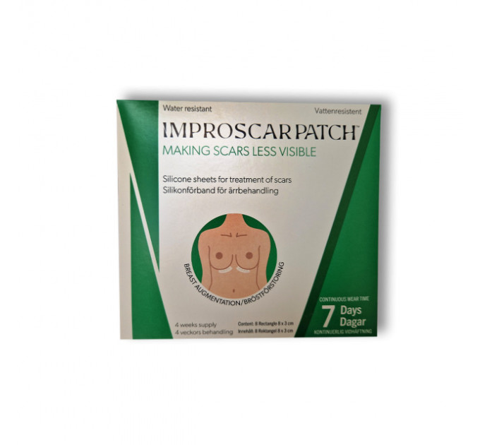 Медичні силіконові пластирі Improscar Patch для збільшення грудей і лікування рубців і шрамів