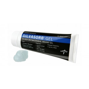 Гель для ран Medline SilvaSorb з іонами срібла антимікробний загоювальний Made in USA 89 мл