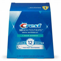 Набір для відбілювання зубів Crest 3D 1 Hour Express Whitestrip 20 смужок (10 процедур)