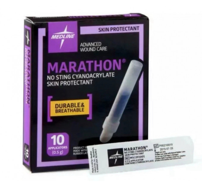 Захисний рідкий пластир Medline Marathon Liquid Skin Protectant MSC093005 для шкіри від вологи та тертя, 0,5 г