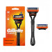 Чоловічий бритвений набір Gillette Fusion 5 (1 станок і 6 змінних касет)