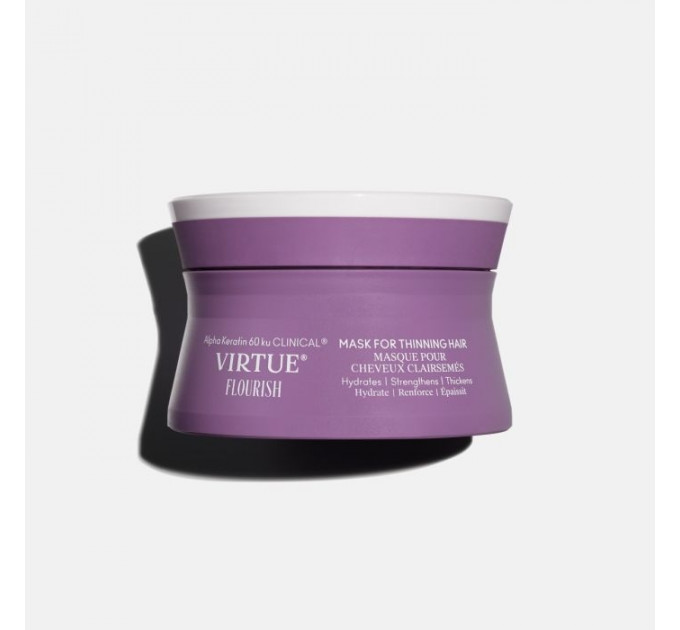 Кератинова маска для тонкого волосся Virtue Flourish Alpha Keratin 150 мл