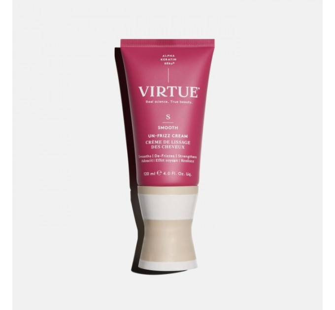 Розгладжуючий крем для волосся з кератином Virtue Labs Un-Frizz Cream 120 мл