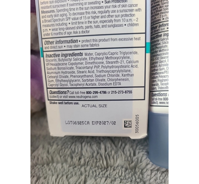 Набір сонцезахисних засобів Neutrogena Ultra Sheer SPF 70 (лосьйон для тіла 88 мл і флюїд для обличчя 40 мл)