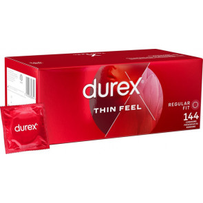 Ультратонкі презервативи для підвищеної чутливості Durex Thin Feel 144 шт.