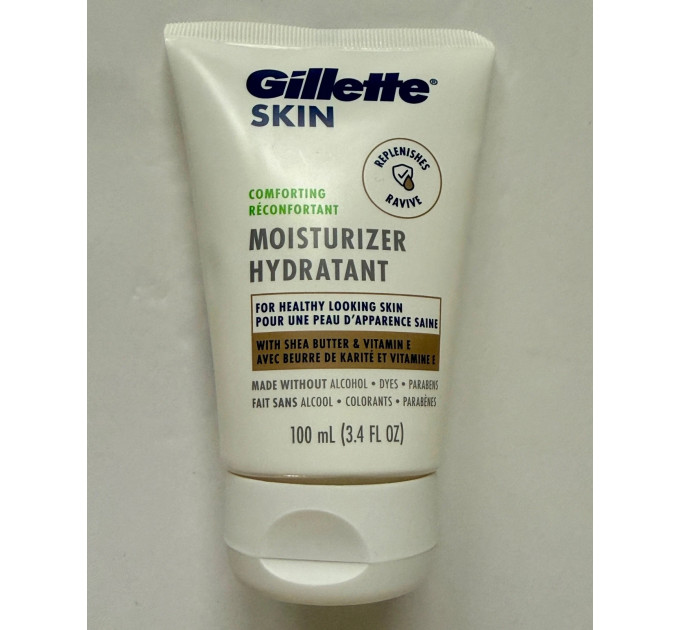 Чоловічий зволожуючий крем для обличчя Gillette SKIN Comforting з маслом ши та вітаміном E 100 мл