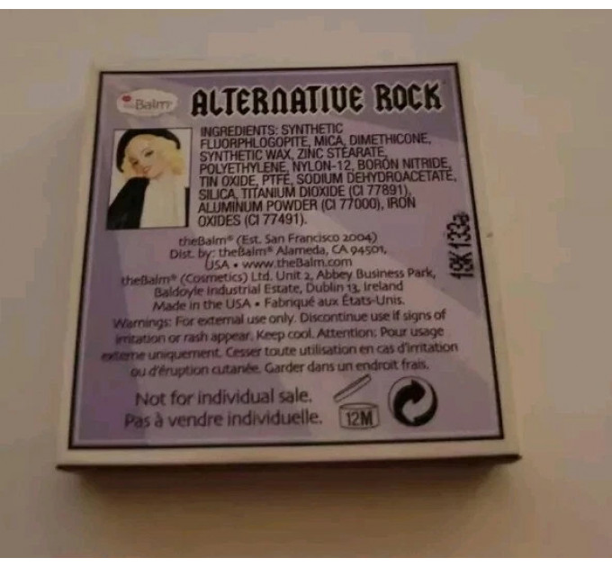 theBalm Alternative Rock Vol. 1 - Палітра тіней