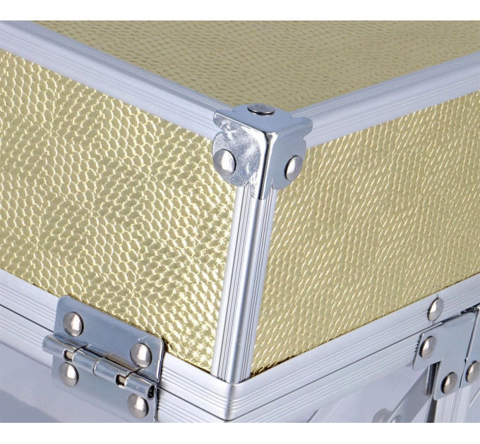 Подарунковий набір декоративної косметики в кейсі ZMILE Cosmetics Glam Makeup Vanity Case 64 предмети