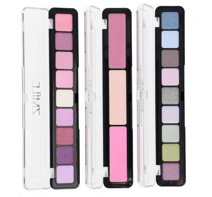 Подарунковий набір декоративної косметики в кейсі ZMILE Cosmetics Vegan Merry Berry 38 предметів