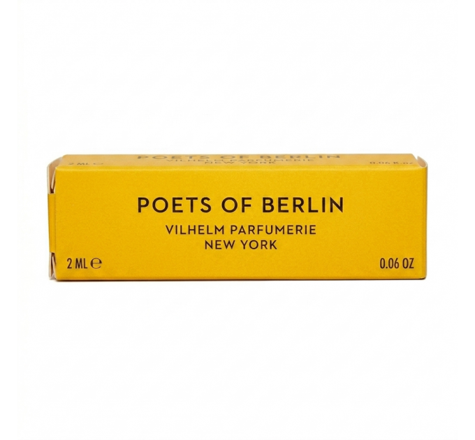 Мініатюра духів унісекс Vilhelm Parfumerie Poets of Berlin 2 мл