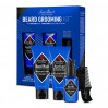 Чоловічий подарунковий набір Jack Black Beard Grooming Kit для очищення та зволоження бороди (гель, кондиціонер, олія, гребінець)