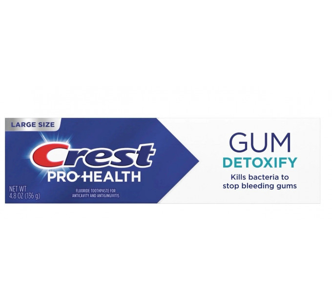 Лечебная зубная паста Crest Pro-Health Gum Detoxify против кровоточивости десен 136 г