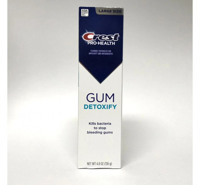 Лечебная зубная паста Crest Pro-Health Gum Detoxify против кровоточивости десен 136 г