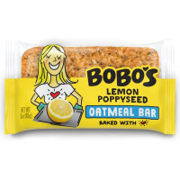 Органічний вівсяний батончик Bobo's Lemon Poppyseed Oatmeal Bar з лимоном і маком 85 г