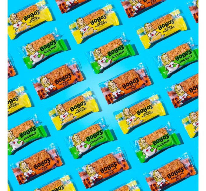 Органічний вівсяний батончик Bobo's Lemon Poppyseed Oatmeal Bar з лимоном і маком 85 г