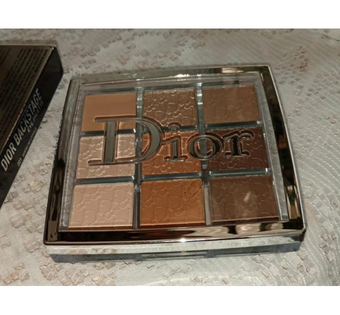 Палітра тіней для повік Dior Backstage Eye Palette 001 Warm Neutrals Теплий Нюд 10 г