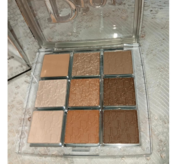 Палітра тіней для повік Dior Backstage Eye Palette 001 Warm Neutrals Теплий Нюд 10 г