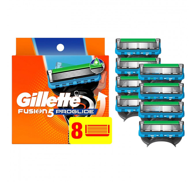 Змінні картриджі для гоління Gillette Fusion 5 ProGlide 8 шт.