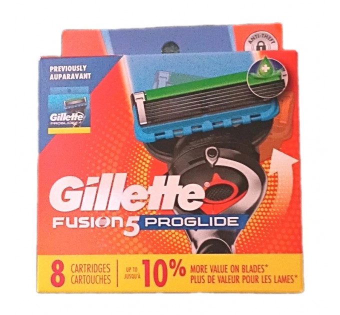 Змінні картриджі для гоління Gillette Fusion 5 ProGlide 8 шт.