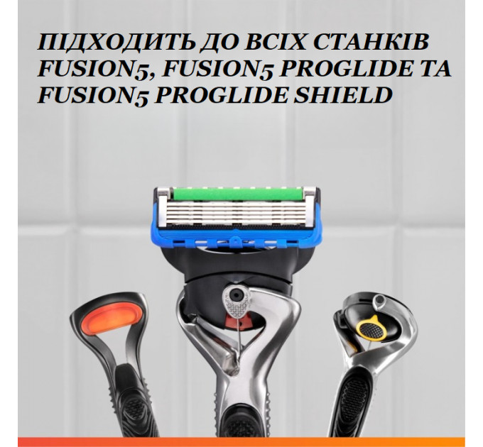 Змінні картриджі для гоління Gillette Fusion 5 ProGlide 8 шт.